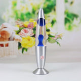 Metal Base Lava Lamp Volcano Style Night Light