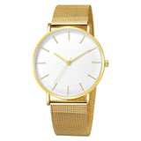 2019 Womens Mesh Stainless Steel Bracelet Watch