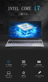 15.6" IPS Gaming i7 Metal Laptop